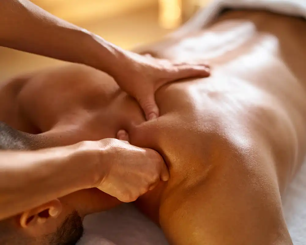 Deep tissue massage treatment