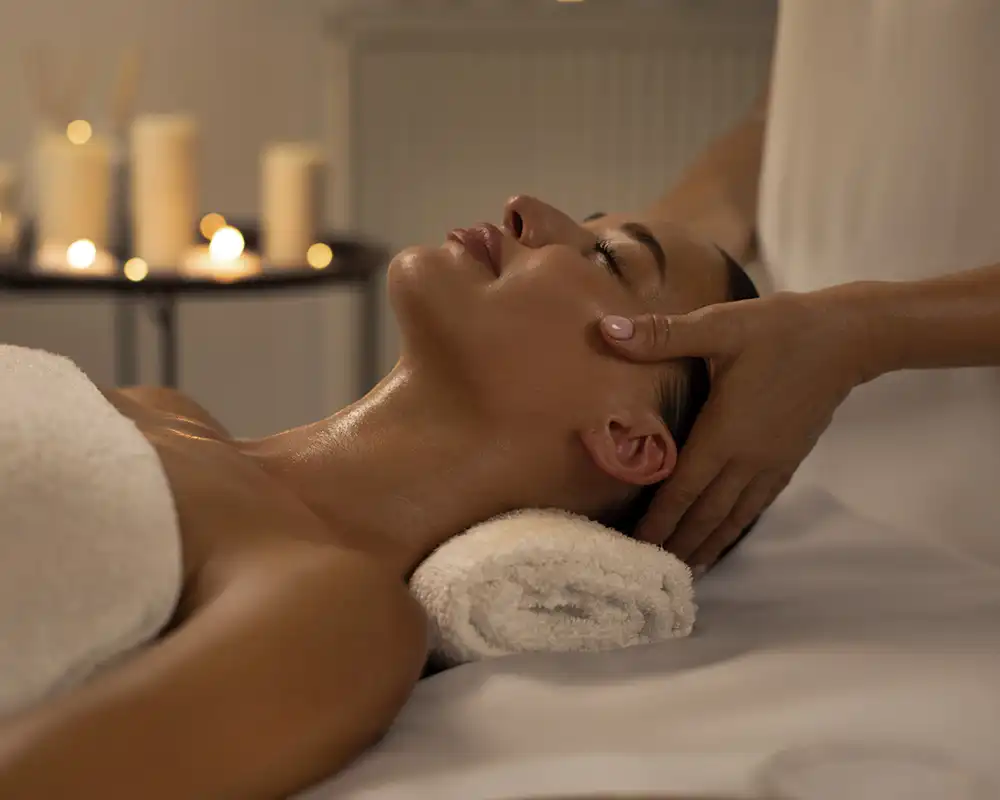 Healing massage treatment