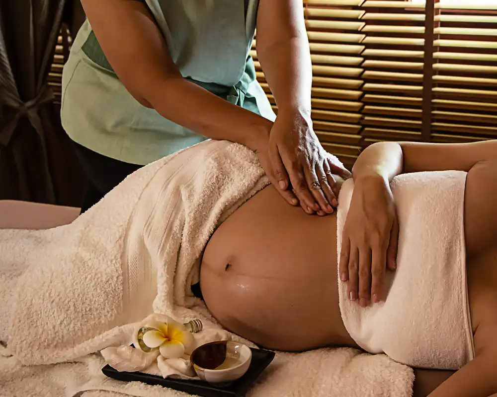 Pregnancy massage treatment